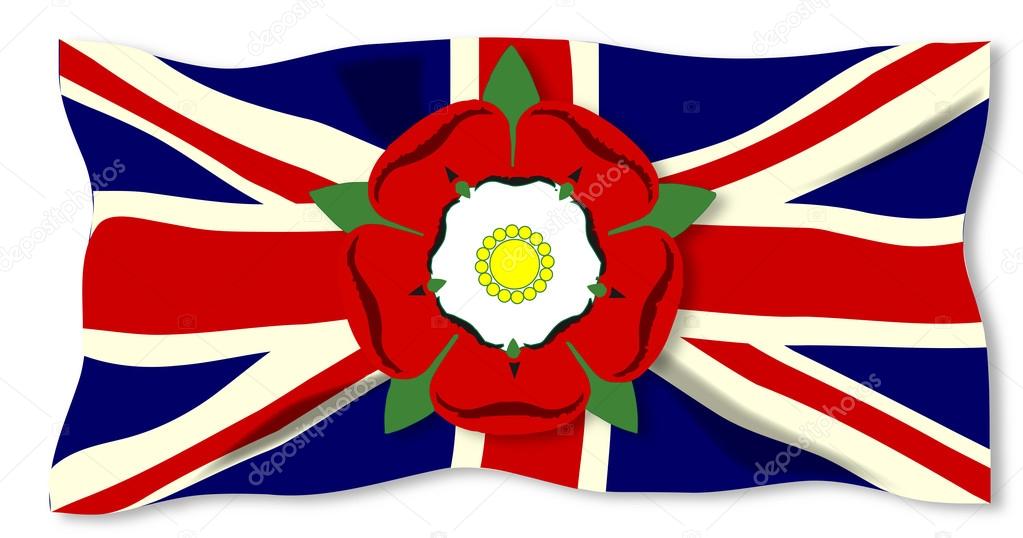 Union Jack With English Rose