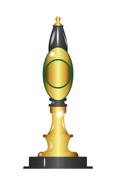 Ручка для пивных насосов — стоковый вектор