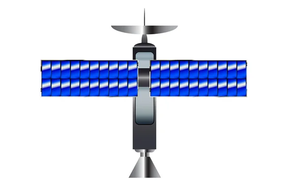 典型的な通信型衛星 — ストックベクタ