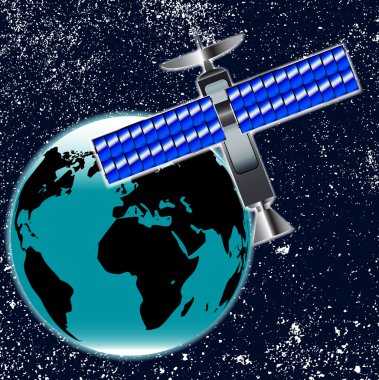 uydu üzerinden dünya