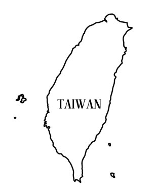 Tayvan anahat harita