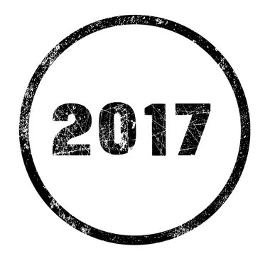 Siyah mürekkep damgası 2017