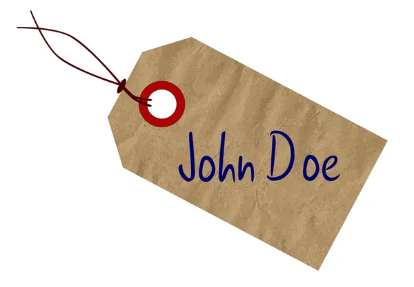 John Doe-Tag — Stockvektor