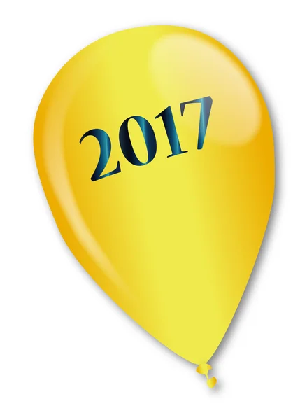 2017 εκδήλωση μπαλόνι — Διανυσματικό Αρχείο