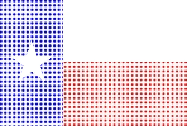 Техасский полутоновый флаг — стоковый вектор
