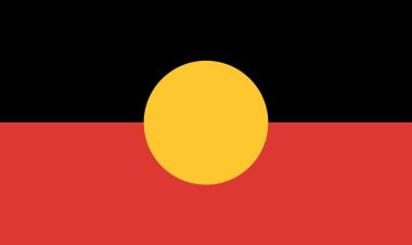 Avustralya Aborjin bayrağı
