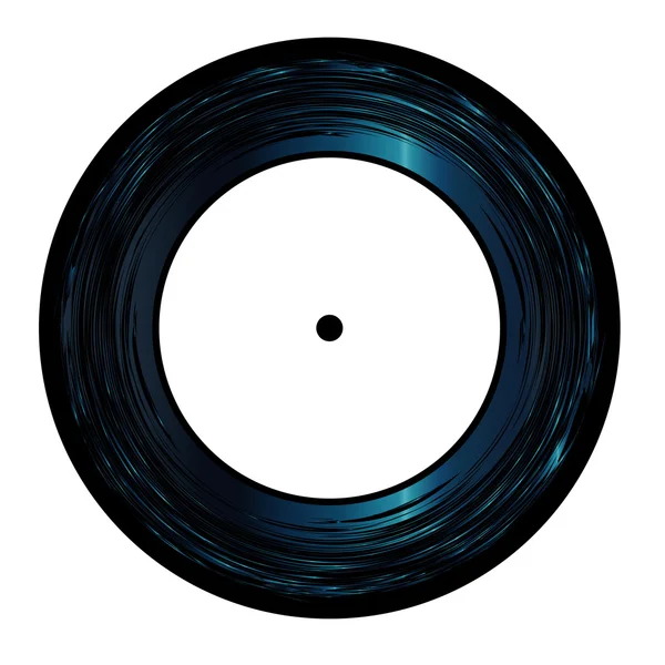Sedmipalcový Vinyl — Stockový vektor