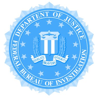 FBI mühür mavi
