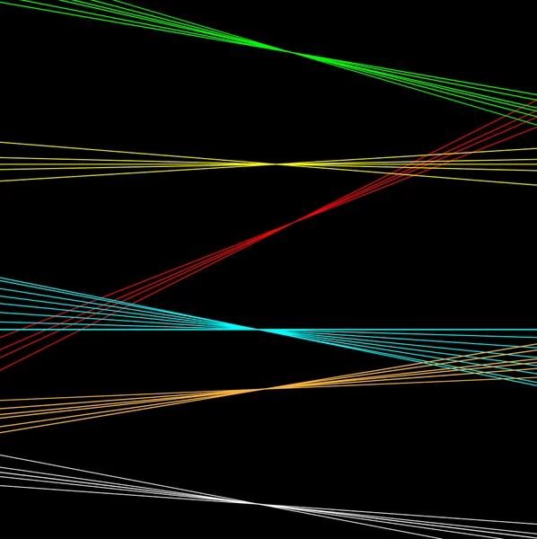 Fond noir avec Lazer Lines — Image vectorielle