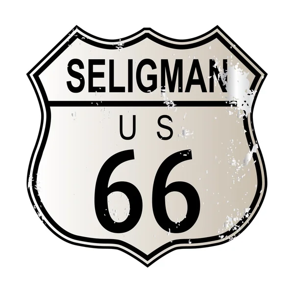 Ruta 66 de Seligman — Vector de stock