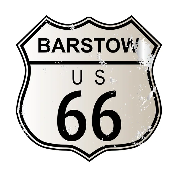 Barstow Route 66 — Stockový vektor