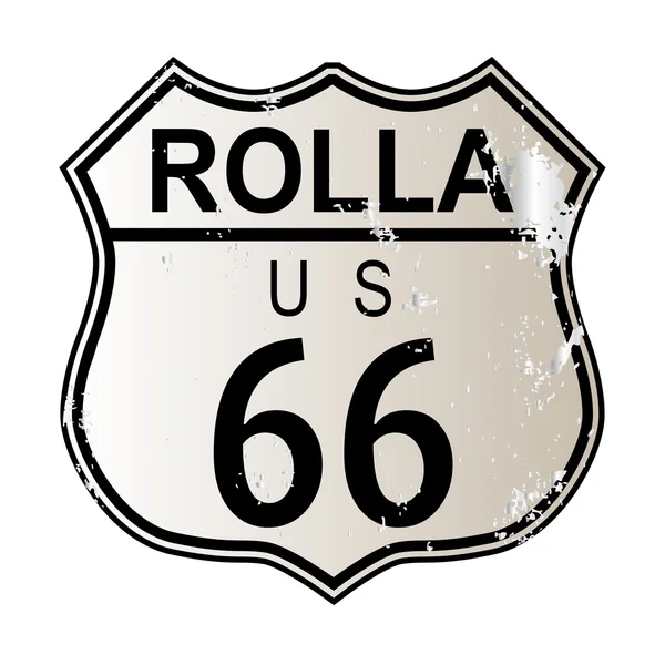 Rolla Route 66 — Stock Vector
