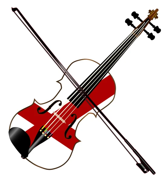 Violín del estado de Alabama — Vector de stock