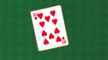 Poker oyununda harika bir kazanan el.