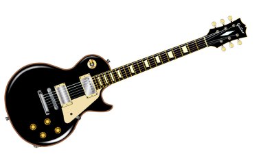 Rock Standard Guitar clipart