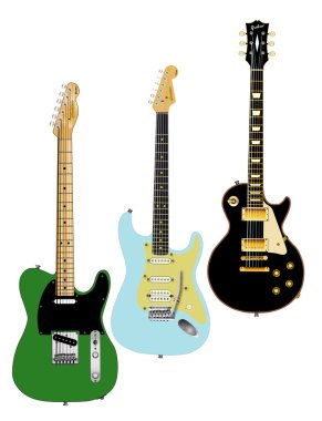 Guitar Collection clipart