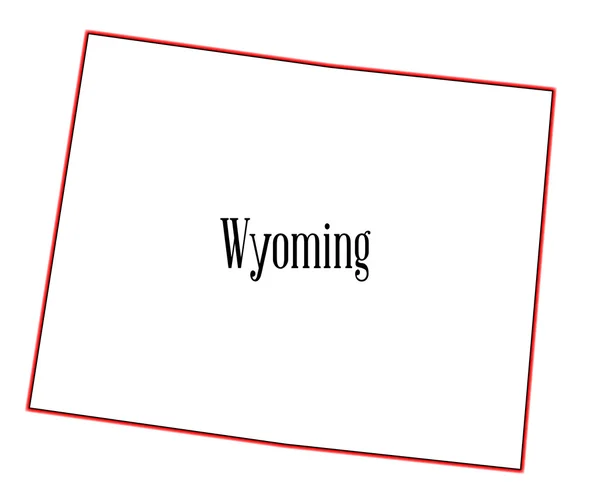 Wyoming. — Vector de stock