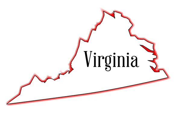 Вірджинія — стоковий вектор