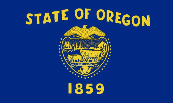 Sigillo di Stato dell'Oregon — Vettoriale Stock