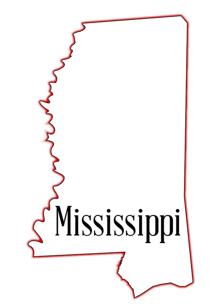 Mississippi — Stockový vektor