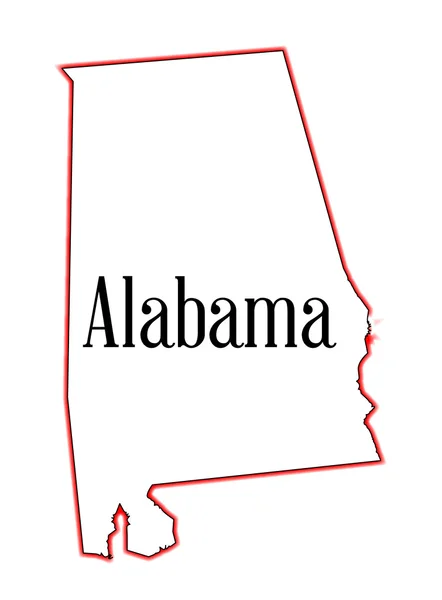 Alabama — Vector de stock