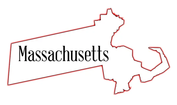 Massachusetts — Archivo Imágenes Vectoriales