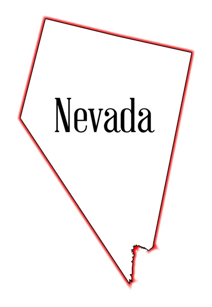 Nevada Ordförande — Stock vektor