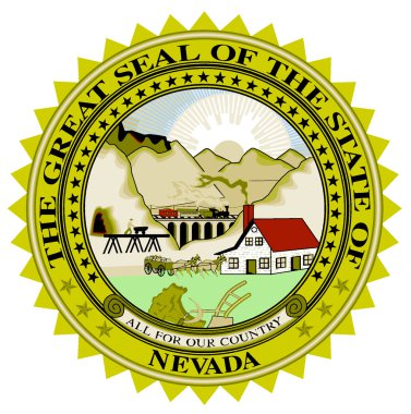 Nevada State Seal clipart