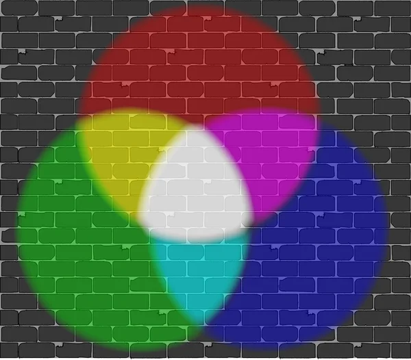 RGB прожектора — стоковый вектор