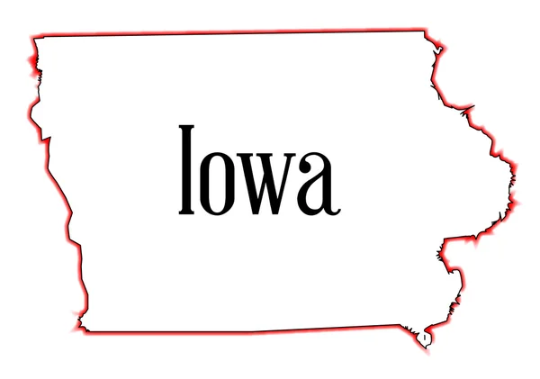 Iowa — Image vectorielle