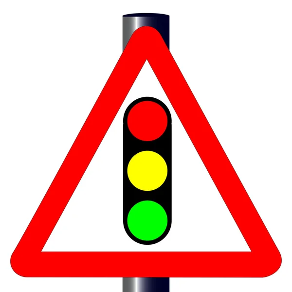 Traffic Lights Traffic Sign — Stock Vector