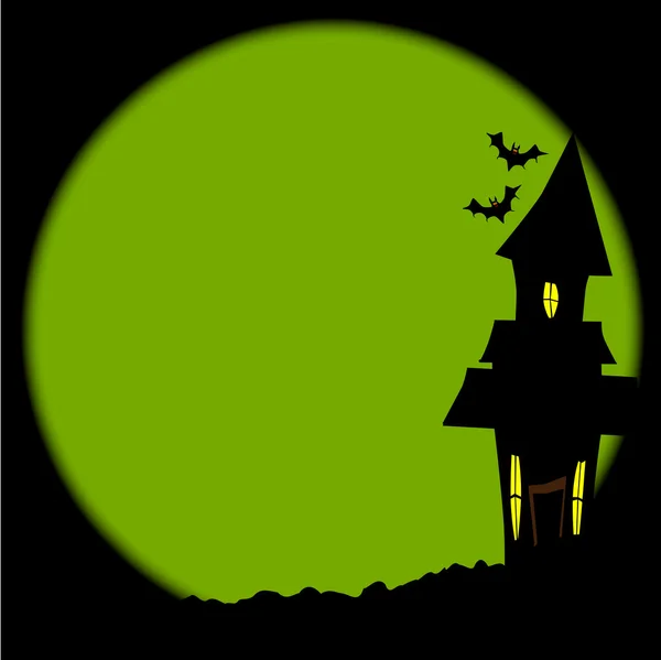 Halloween House — Stock Vector