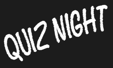 Quiz Night Blackboard clipart