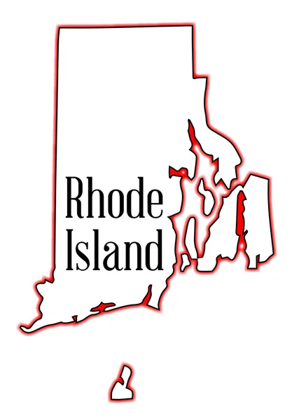 Rhode Island — Wektor stockowy