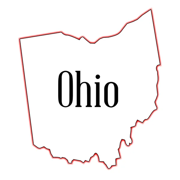 Ohio — Stockový vektor