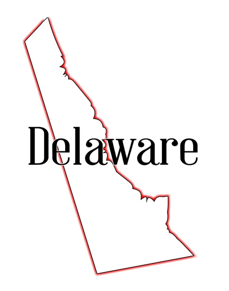 Delaware — Stok Vektör