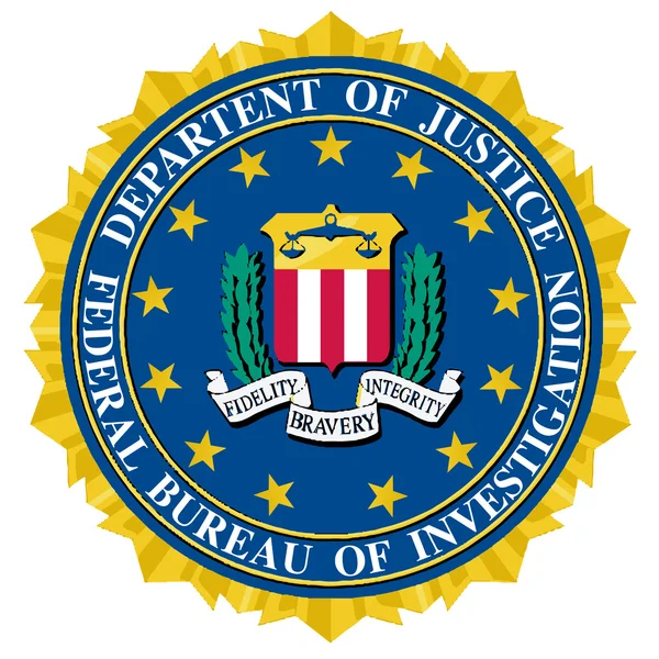 Sello del FBI — Vector de stock