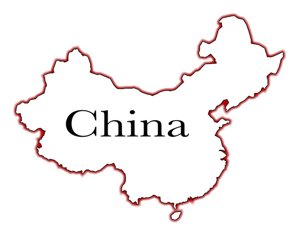 Cina — Vettoriale Stock