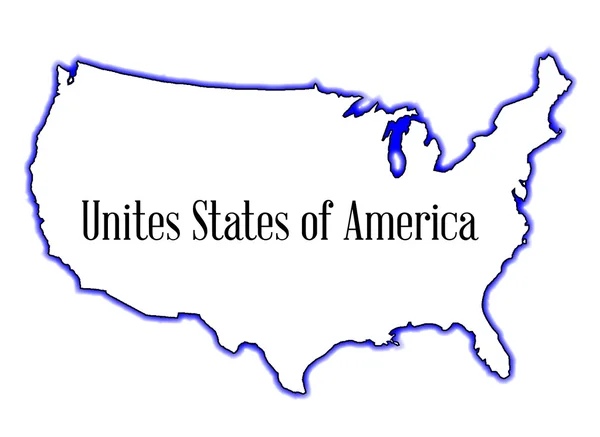 UNITED STATES ของ AMERICA — ภาพเวกเตอร์สต็อก