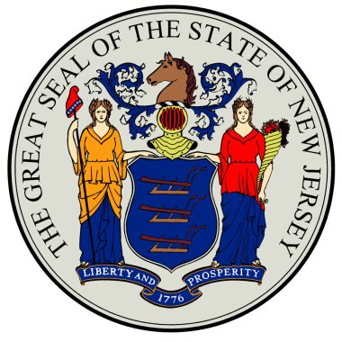 New Jersey State Seal clipart