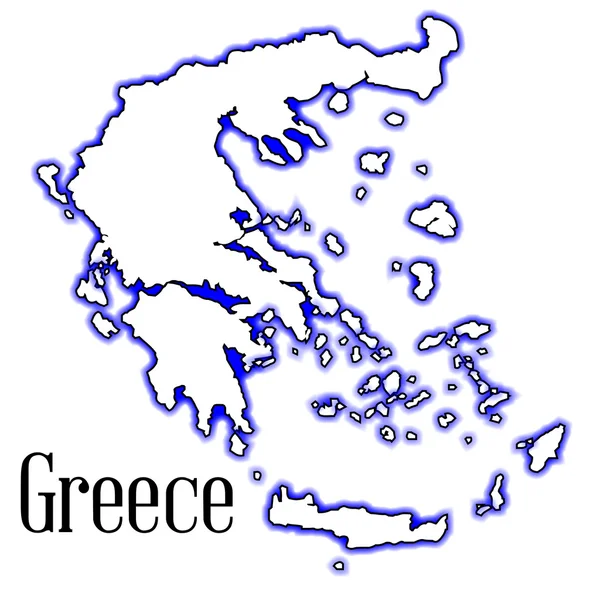Grecia — Vettoriale Stock