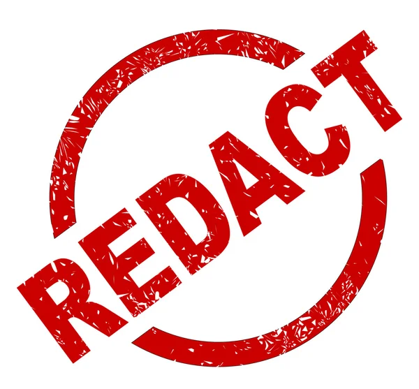 Redact — стоковый вектор
