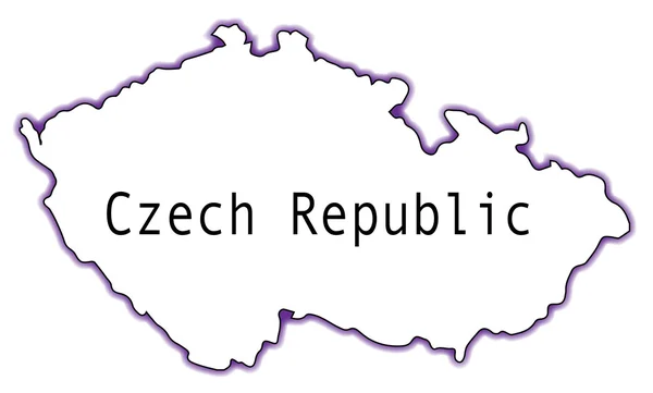 Tsjechische Republiek — Stockvector