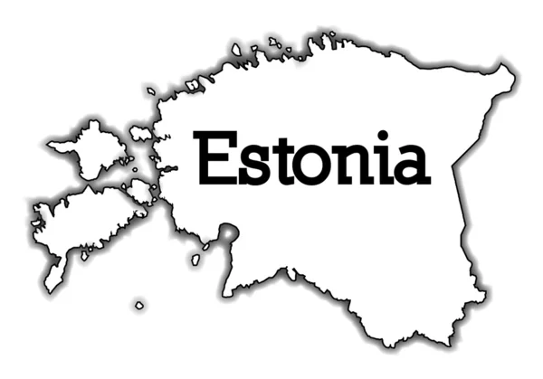 Estland — Stockvector