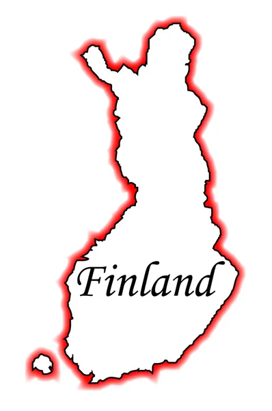 Finlandiya — Stok Vektör