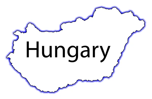 ハンガリー — ストックベクタ