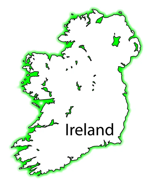 Irlandia — Wektor stockowy