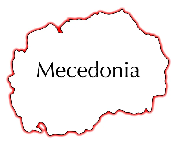 Macedonia — Vettoriale Stock