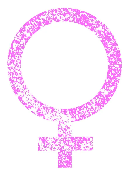 Женская резиновая марка — стоковый вектор