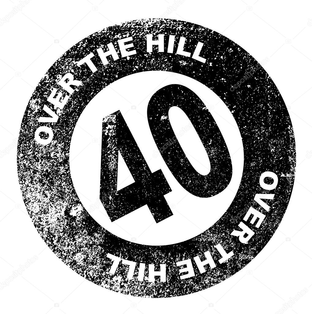 Over the Hill Stamp